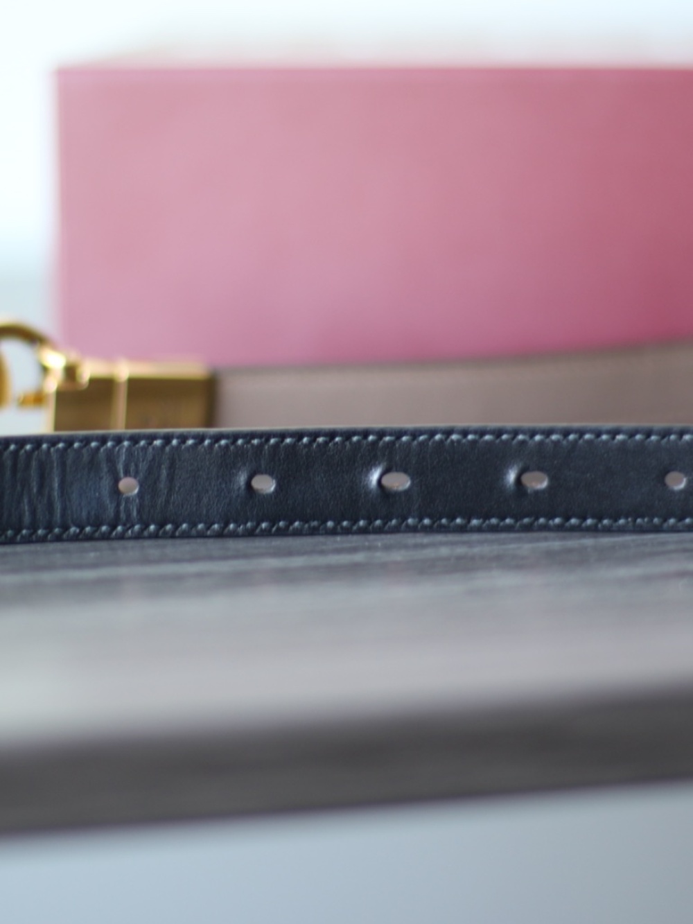 GG MARMONT REVERSIBLE THIN BELT - Picture 6 of 9